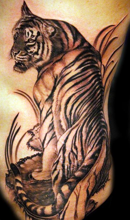 Tony Adamson - Tiger side piece